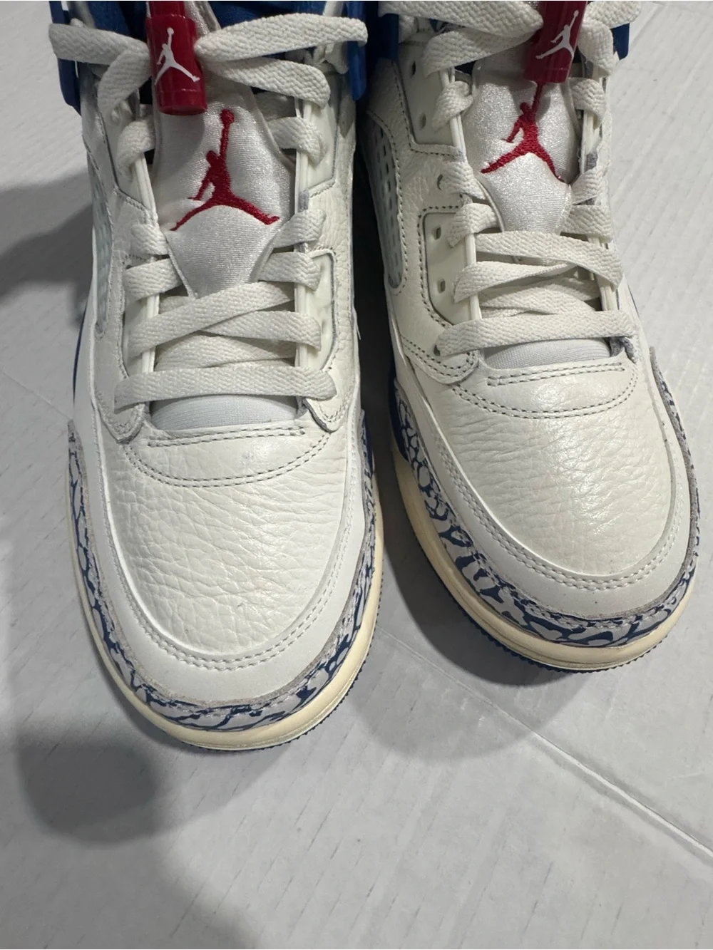 Jordan Spizike Low Sail Storm Blue Size:9  NWOT